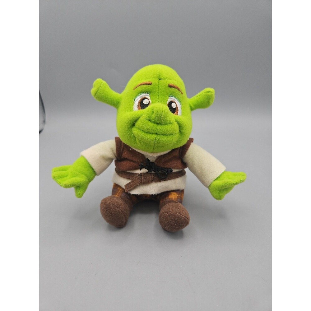 Shrek The Third 2007 Plush Stuffed Animal 6"  Dream Works Y2K Pre-Vintage